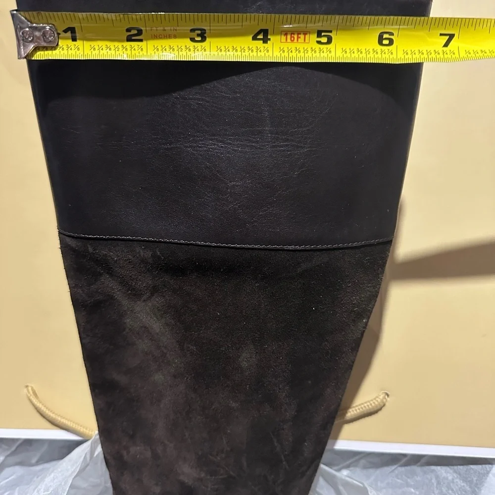 Michael Kors collection brown leather and suede Knee-High Boots size 40/US 9 - Picture 10 of 10